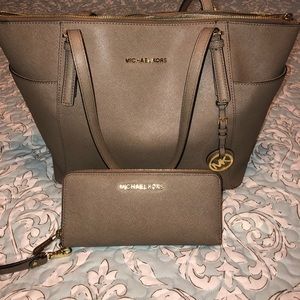 Michael Kors Tote and Wallet
